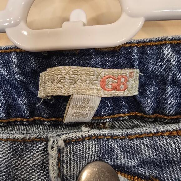 Junior's GB  Y2K Wide Leg Denim Jeans | Size 9 - Picture 7 of 8